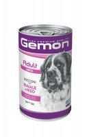 Консервы Gemon Dog Maxi Adult Pork со свининой и рисом, 1250 г.