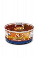 Консервы Farmina N&D GF Pumpkin Cat Venison, 70 г