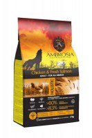 Ambrosia Adult All Breeds Chicken&Fresh Salmon (курица, лосось)