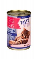 Паштет My happy Pets  для кошек с рыбой, 415 г