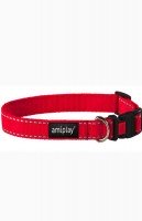 Ошейник Amiplay регулируемый с блокировкой Reflective XL 45-70/2,5