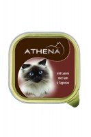 Athena Паштет для кошек с ягненком, 100 г.