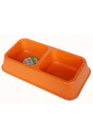 For Friends Миска бамбуковая, двойная, 2х0,33 л 