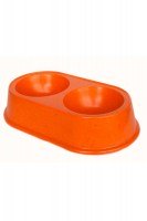 For Friends Миска бамбуковая, двойная, 2х0,15 л 