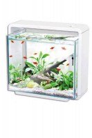 Нано-водопад аквариум Haqos из стекла, белый, 7 л