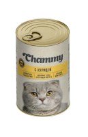 Консервы Chammy для кошек (Курица в соусе), 415 г