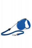 Рулетка-поводок Flexi Standart XS, трос, 3м 8кг