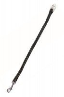 Поводок для мягкой остановки собаки Vario Soft Stop Belt S черный. 31 см.