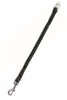 Поводок для мягкой остановки собаки Vario Soft Stop Belt L черный, 31 см.