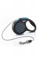 Рулетка-поводок Flexi DESIGN XS, трос, 3м 8кг