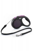 Рулетка-поводок Flexi DESIGN S, трос, 5м 12кг