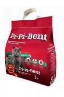 Pi-Pi-Bent для котят комкующийся наполнитель, 5 кг.