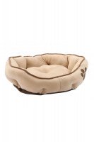 LOLO Pets Лежанка бежевая, размер М, 57х52х14 см