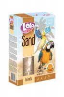 Lolo Pets Песок для птиц апельсиновый, 1,5 кг.