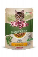 Суп Miglior Gatto Le Specialità Italiane (Курица, горох), 85 г.