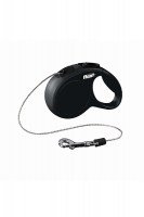 Рулетка-поводок Flexi Mini Classic XS, трос, 3м 8кг