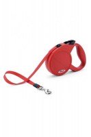 Рулетка-поводок Flexi Mini Compact XS, лента, 3м 12кг 