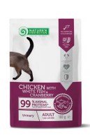 Влажный корм Natures Protection Urinary Health (Курица и белая рыба), 100 г.