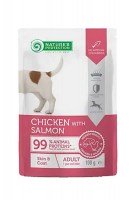 Natures Protection Adult Skin&Coat (Курица, лосось), 100 г.