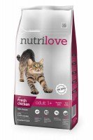 Nutrilove Dry FM Cat Adult chicken с курицей