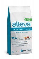 Alleva Equilibrium Sensitive Adult Medium/Maxi с океанической рыбой