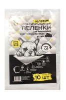 Пеленки  Four Pets для животных одноразовые (с углем)