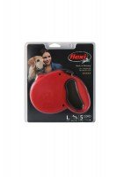 Рулетка-поводок Flexi Standard L, трос, 5м 50 кг 