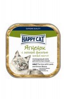 Паштет Happy Cat Adult (Ягненок, фасоль)