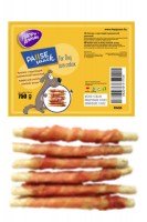 Happy Animals Кролик с хрустящей сыромятной палочкой, 750 г