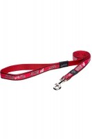 Удлиненный поводок Rogz Fancy Dress Red Bone