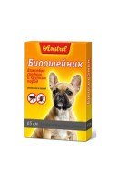 БИОошейник против блох и клещей «Amstrel» для собак черный, 65 см