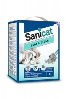 Наполнитель SANICAT Sani & Clean комкующийся