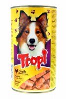 «Tropi» Duo для собак в соусе с птицей, 1250 г.