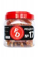 Лакомство For Dogs Рецепт № 17 Мясо индейки на палочке из воловьей кожи, 500 гр