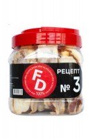 Лакомство For Dogs Рецепт № 3 Заячьи ушки с филе ягненка, 500гр