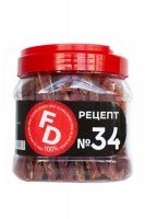 Лакомство For Dogs Рецепт № 34 Полоски из мяса утки, 500 гр