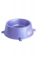 For Friends Миска пластмассовая, антискользящая для животных, 0,6 л