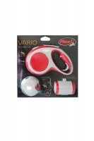 Комплект Рулетка Flexi Vario M, трос, 5м 20 кг + Фонарик LED + Multi Box