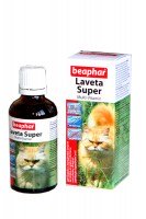 Кормовая добавка Laveta Super для кошек Beaphar, 50 мл.