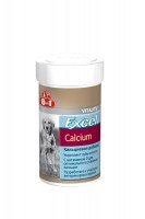 Кальций, для собак Excel Calcium 8in1, 155 табл.