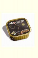 Паштет MioGatto Steril беззерновой (с белым мясом и морковью),100 г.