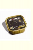 Паштет MioGatto Hairball беззерновой от комочков с шерстью (с курицей),100 г.
