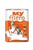 Впитывающие подстилки для животных My Friend. 60х90 см