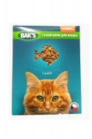 Сухой корм для кошек BAKS с рыбой