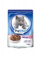 Консервы PreVital Classic line (Телятина) в соусе, 100 г