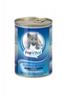 Консервы PreVital Premium line с лососем и форелью в соусе, 415 г