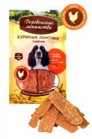 Куриные ломтики сушеные Деревенские лакомства, 90 г.