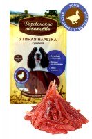 Утиная нарезка сушеная Деревенские лакомства, 90 г.