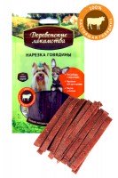Нарезка говядины Деревенские лакомства, 55 г.
