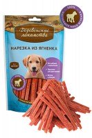Нарезка из ягненка для щенков Деревенские лакомства, 90 г.